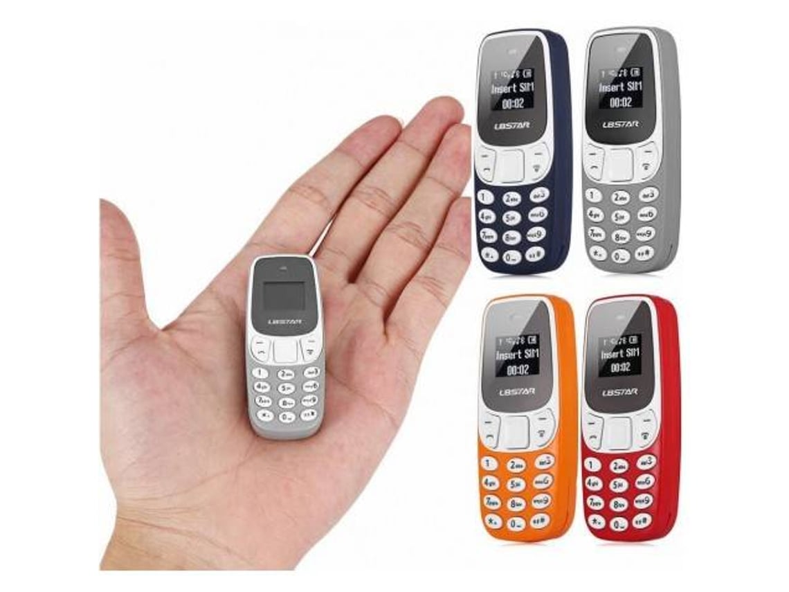 Mini Teléfono Movil Bluetooth Dual Sim Libre Pho-bl Azul con Ofertas en  Carrefour
