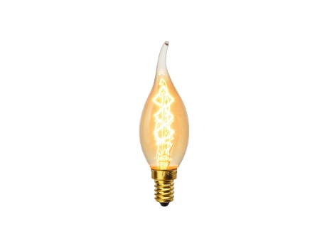 Bulbo de decoart incandescente incandescente Vintage C35T 40W E14 2350K