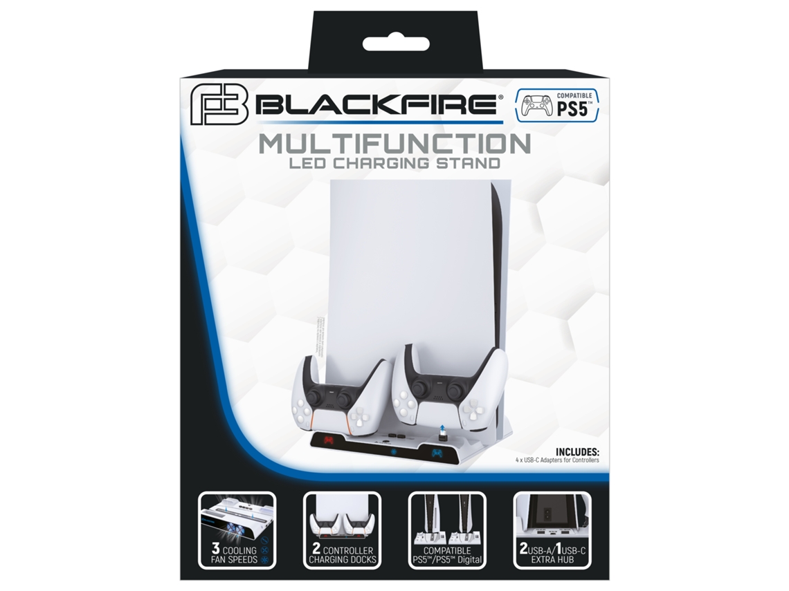 Base de Carga Blackfire Multifuction Led para PS5