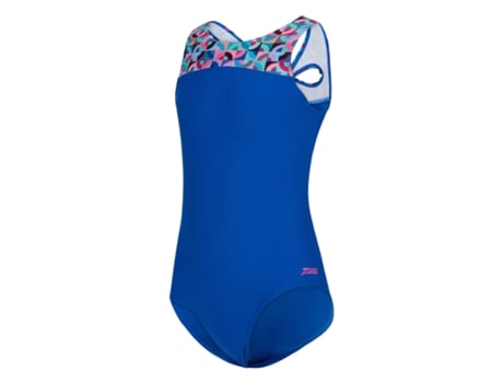 Bañador de Niña para Natación ZOGGS Pieza Infinity Back Azul (10 Años)