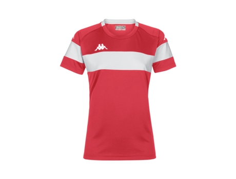 Camiseta de Niña KAPPA Multicolor Poliéster Rojo (8 años)