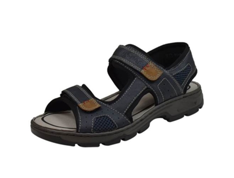 Sandalias RIEKER Material sintético Hombre (45.0 eu - Azul)