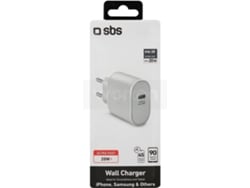 Cargador USB-C SBS 20W Blanco