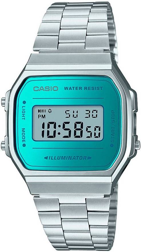 Reloj Digital CASIO Hombre (Acero - Plateado)