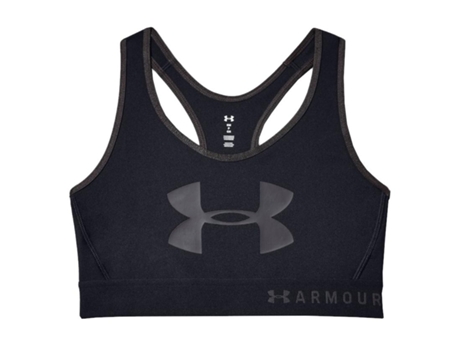 Under Armour Mid Keyhole Graphic Bra