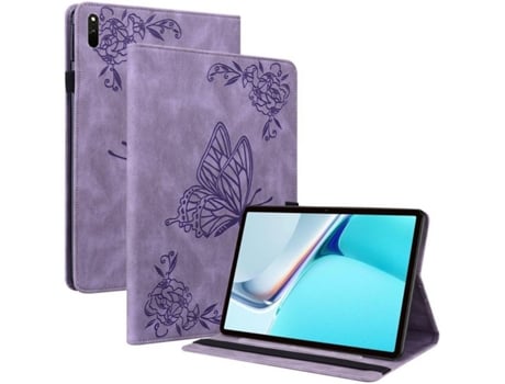 Carcasa Tablet Huawei MatePad 11 (2021) HFS-HOUSE Mariposa Morado