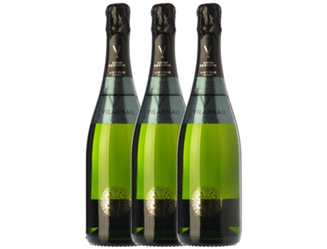 Espumante VILARNAU Vilarnau Vintage Brut Nature Cava Gran Reserva (0.75 L - 3 unidades)