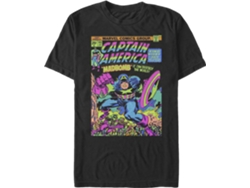 Camiseta de Hombre SUPERHEROMARVEL Madbomb Captain America Marvel Algodón (S)