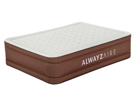 Colchón Hinchable BESTWAY AlwayzAire con bomba integrada (203x152x51 cm - PVC)