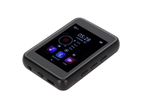 Reproductor MP3/MP4 Bluetooth YIZHOOD MP06 con pantalla táctil de 2.4Inch 16 GB (negro)