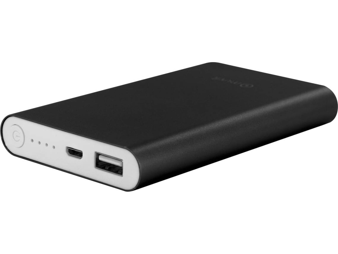 Bank Muvit Muchp0118 1000mah externa con carga 10000 2 puertos 2a cable powerbank 10.000 1 microusb negro 10000mah acabado en aluminio