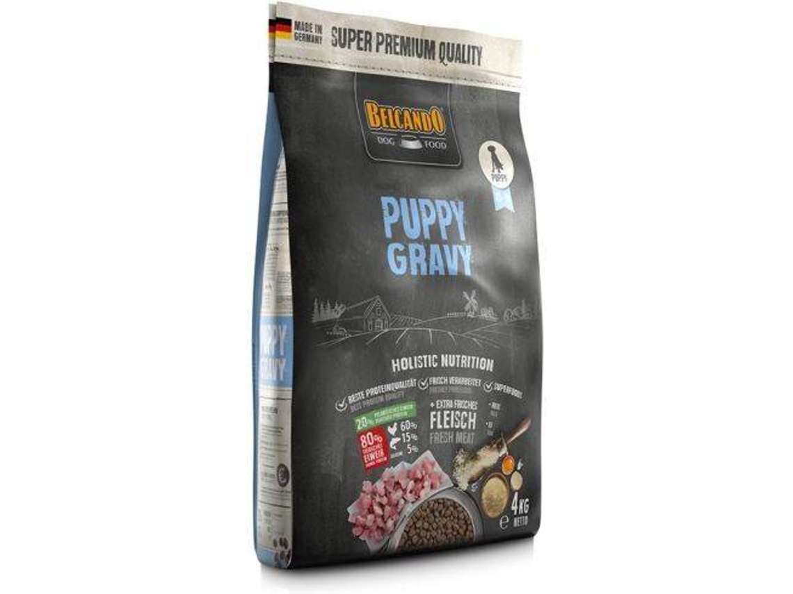 Pienso Para Perros BELCANDO Gravy (4 Kg - Seco - Cachorros)