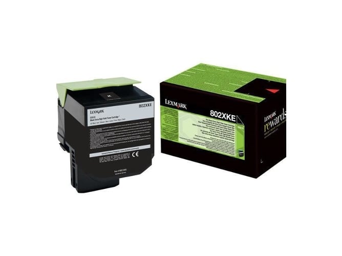 Tóner Original LEXMARK 80C2XKE Negro