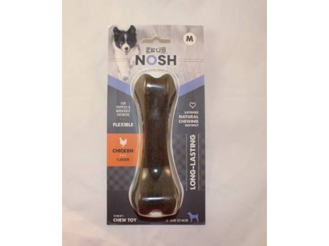 Hueso para Perros HAGEN Zeus Nosh Roer Pollo (M- 15cm)