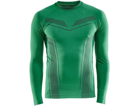 Ropa interior para Hombre CRAFT Pro Control Seamless Verde para Fútbol (S)