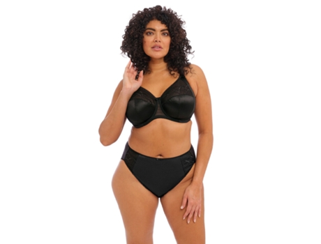 Sujetador de Mujer ELOMI Aros Cate Negro (115 cm K)