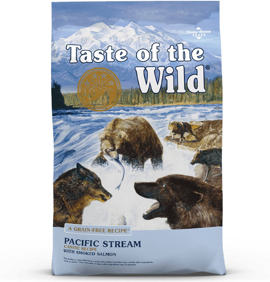 Taste Of The wild pienso para perros con salmon ahumado 122 kg pacific stream 12.2 seco