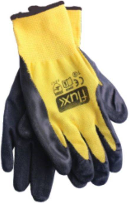 Guantes Nitrílicas FLUX (Amarillo - X L)