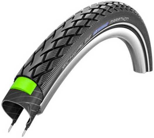 Schwalbe Marathon Para bicicleta 508 x 381 cm con alambre incluye capa reflectante greenguard performance 16´´