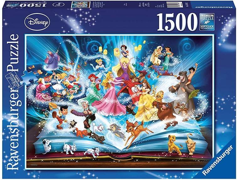 Puzzle RAVENSBURGER Personajes de Disney (1500 Piezas)