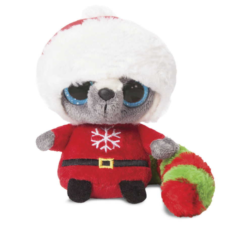 Peluche AURORA YooHoo & Friends - Wannabe Papa Noel 20 cm