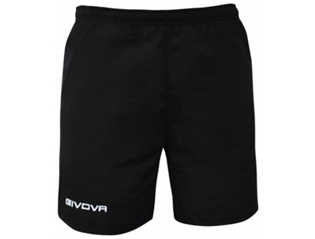 Pantalones para Hombre GIVOVA Street Negro para Fútbol (6 - 8 Años)