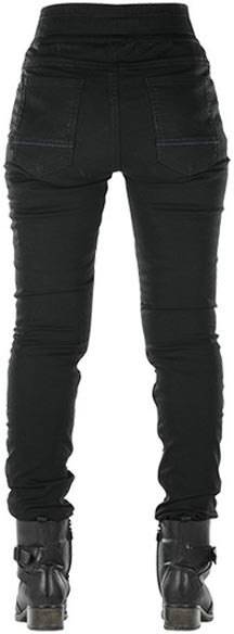 Pantalones Para Mujer overlap jane negro motociclismo 29