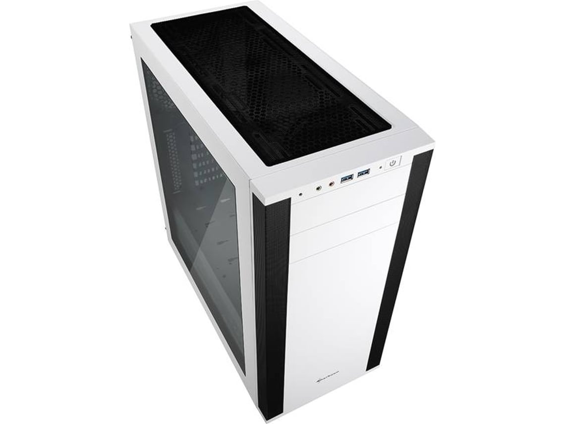 Caja PC SHARKOON M25-W (ATX Mid Tower - Blanco)