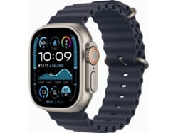 APPLE Watch Ultra 2 GPS + Cellular 49mm Titanio Natural con Correa Azul Marino