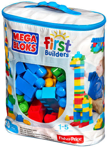 Bloques de Construcción MEGA BLOKS DCH63 (Edad Mínima: 1 - 80 Piezas)