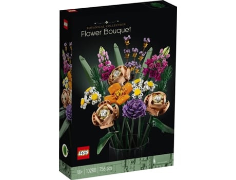 Lego 10280 Creator expert botanical ramo de flores set manualidades para adultos collection edad 18 756