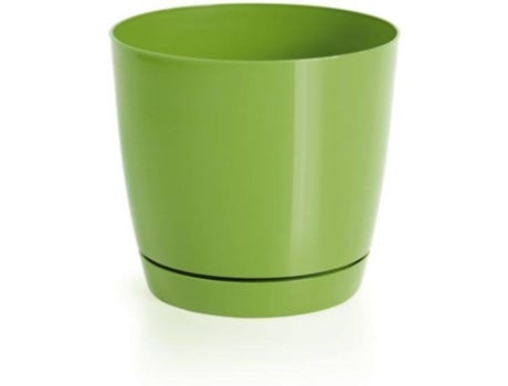 Maceta PROSPERPLAST Coubi Round P (Verde - 15.5 x 15.5 x 14.2 cm)