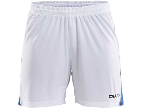 Pantalones para Mujer CRAFT Progress Contrast Blanco para Fútbol (L)