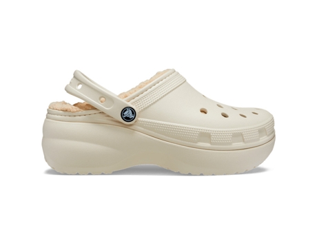 Sandalias de Mujer CROCS Classic Platform Beige (36/37)