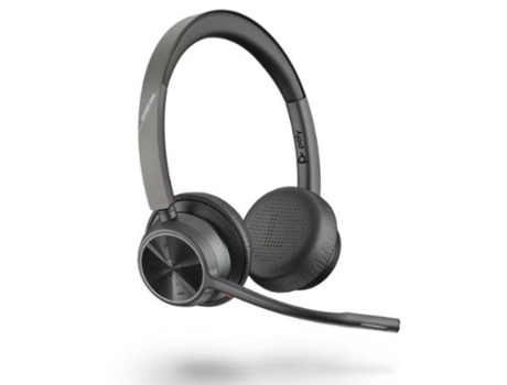 Auriculares con Micrófono POLY VOYAGER 4320 UC (Negro - USB - Bluetooth - Inalámbrico - Bluetooth 5.2)