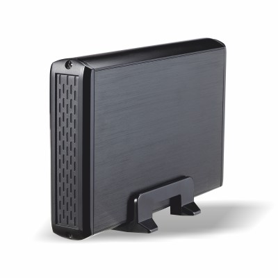 Carcasa Externa para Disco Duro TOOQ 3.5'' SATA Negro