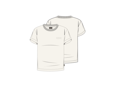 Camiseta de Mujer NAPAPIJRI Laato Blanco (S)