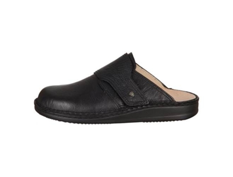 Sandalias Amalfi Carat Rangun FINN COMFORT Hombre (Negro - Cuero Natural -47)