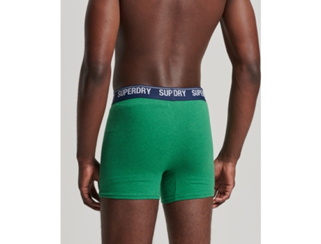 Juego de Boxers para Hombre SUPERDRY (M - Algodón - Multicolor)