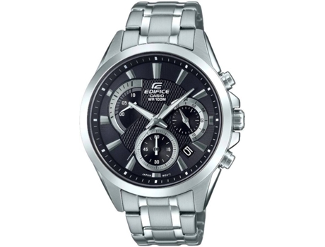 Reloj CASIO Edifice Hombre (Acero - Plateado)