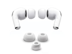 6 almohadillas de repuesto de silicona para auriculares Apple Airpods Pro, color blanco VENISYMLIS