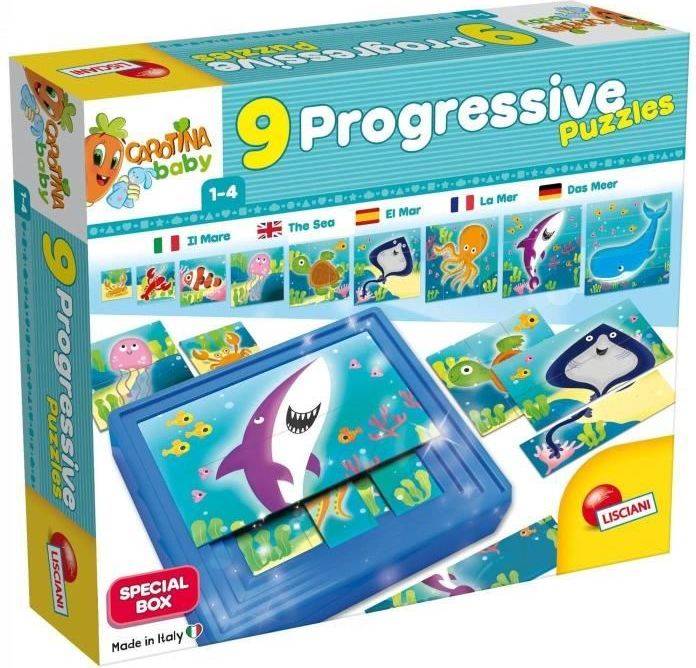 Lisciani Giochi 58457 carotina baby puzle progresivo el mar lis8008324058457