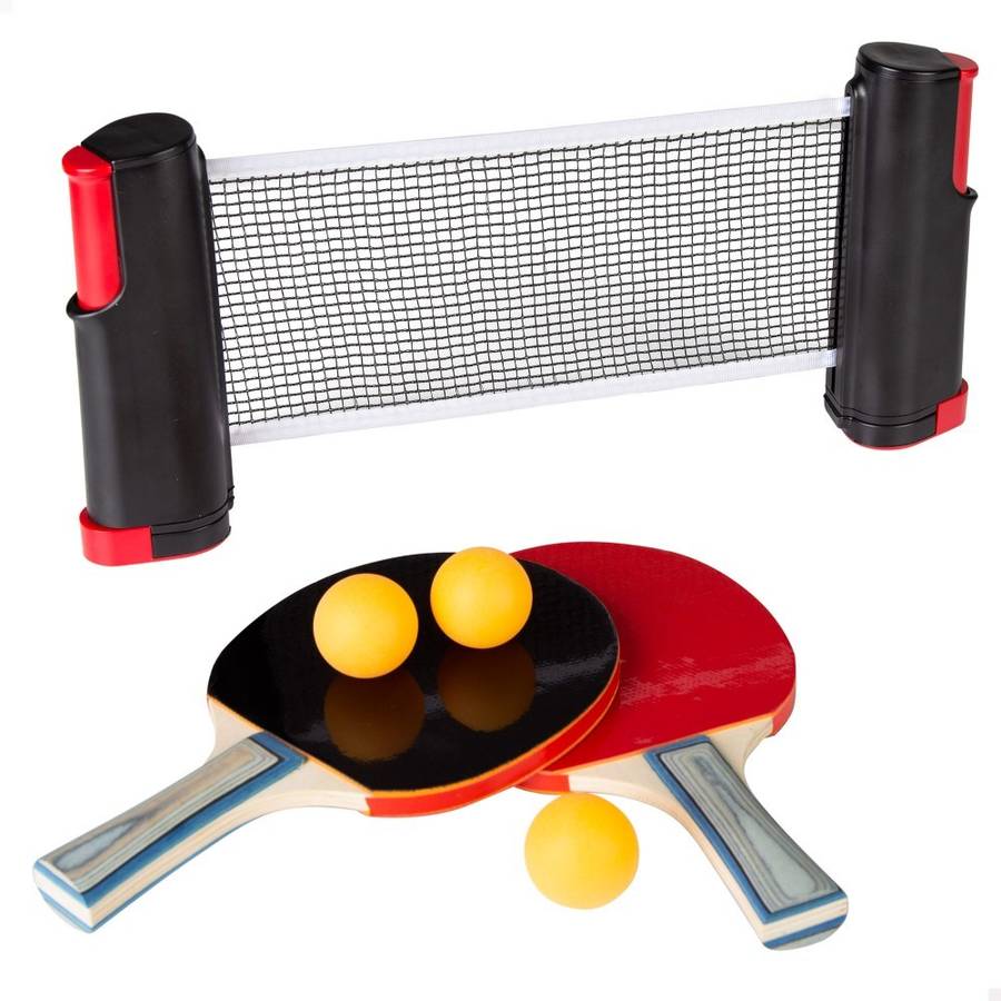 Kit de Ping-pong AKTIVE (ABS - 165x5.5x19.5 cm)