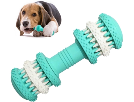 Juguete para perros Juguete indestructible para masticar perros Juguete de caucho natural para perros Dispensador interactivo de croquetas para per...