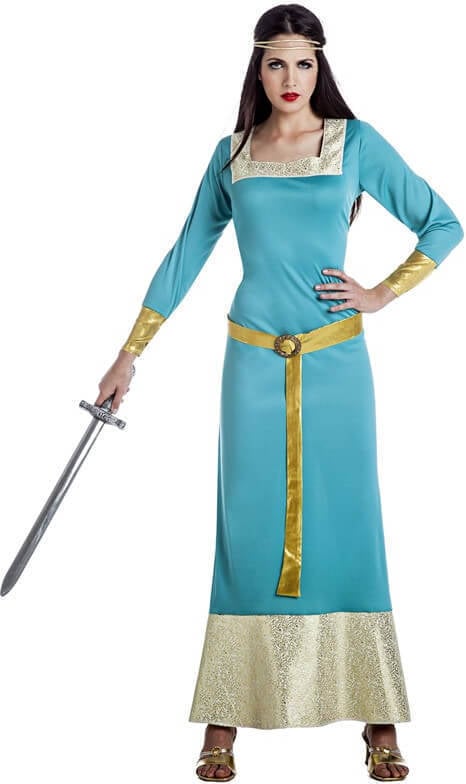 Disfraz de Mujer DISFRAZZES Princesa Medieval (Talla: M/L)