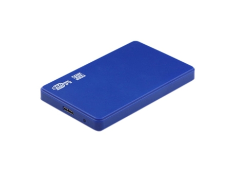 Caja de Disco Duro Externo HDD / SSD SLOWMOOSE 2,5'' (USB 3.0 - Azul)