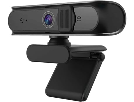 Chronus Webcam 1080P Full HD Micrófono estéreo con enfoque automático Cámara web de 5 megapíxeles Grabación de video chat negro BISBISOUS