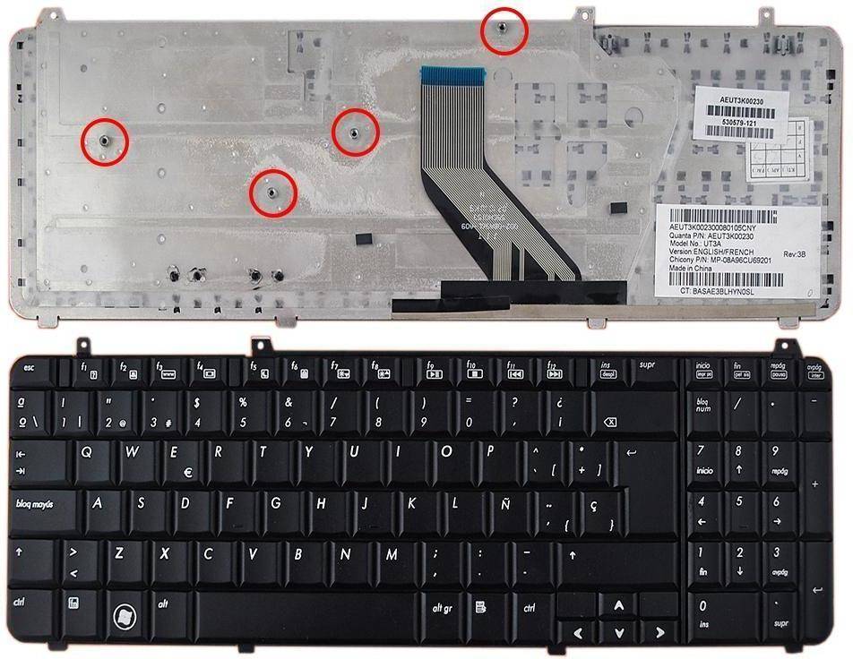 Teclado Para Hp pavilion dv62166ss dv62160es dv62000 dv62165es