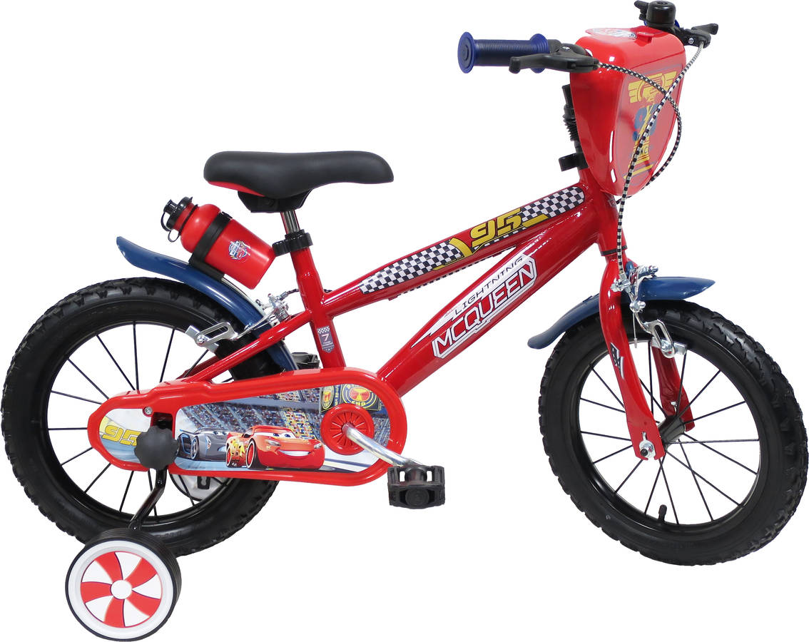 Bicicleta DENVER BIKE Bici Cars de la Bambino 14" Multicolor