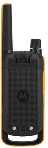 Walkie-talkie MOTOROLA T82 Extreme Duo (16 Canales - 121 Sub-Canales - 10 Km - Hasta 18h de autonomía - Negro)